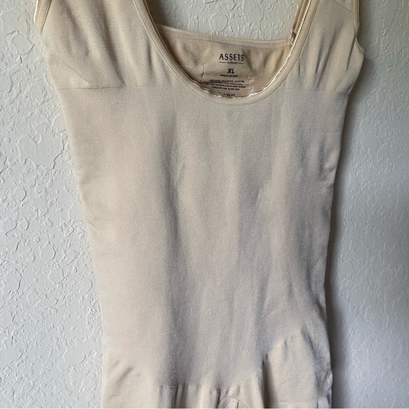 ASSETS by SPANX | Women's Open Bust Shaping Bodysuit Slimming Size XL 10127R - Picture 4 of 10